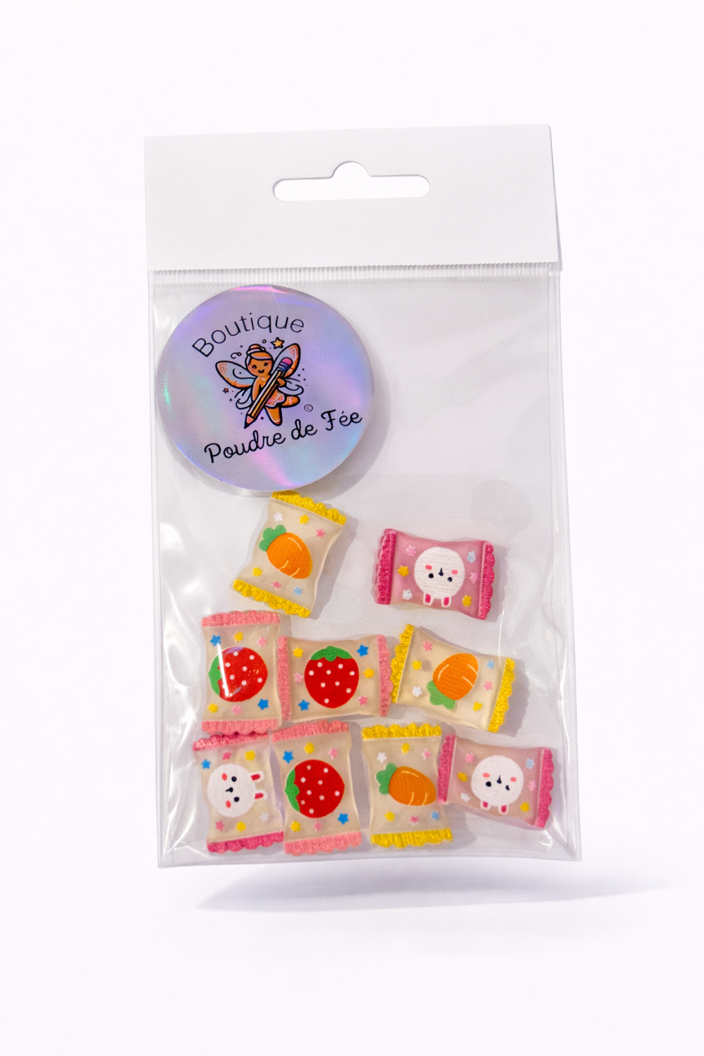 Easter Bunny Candy Wraps, 9pcs