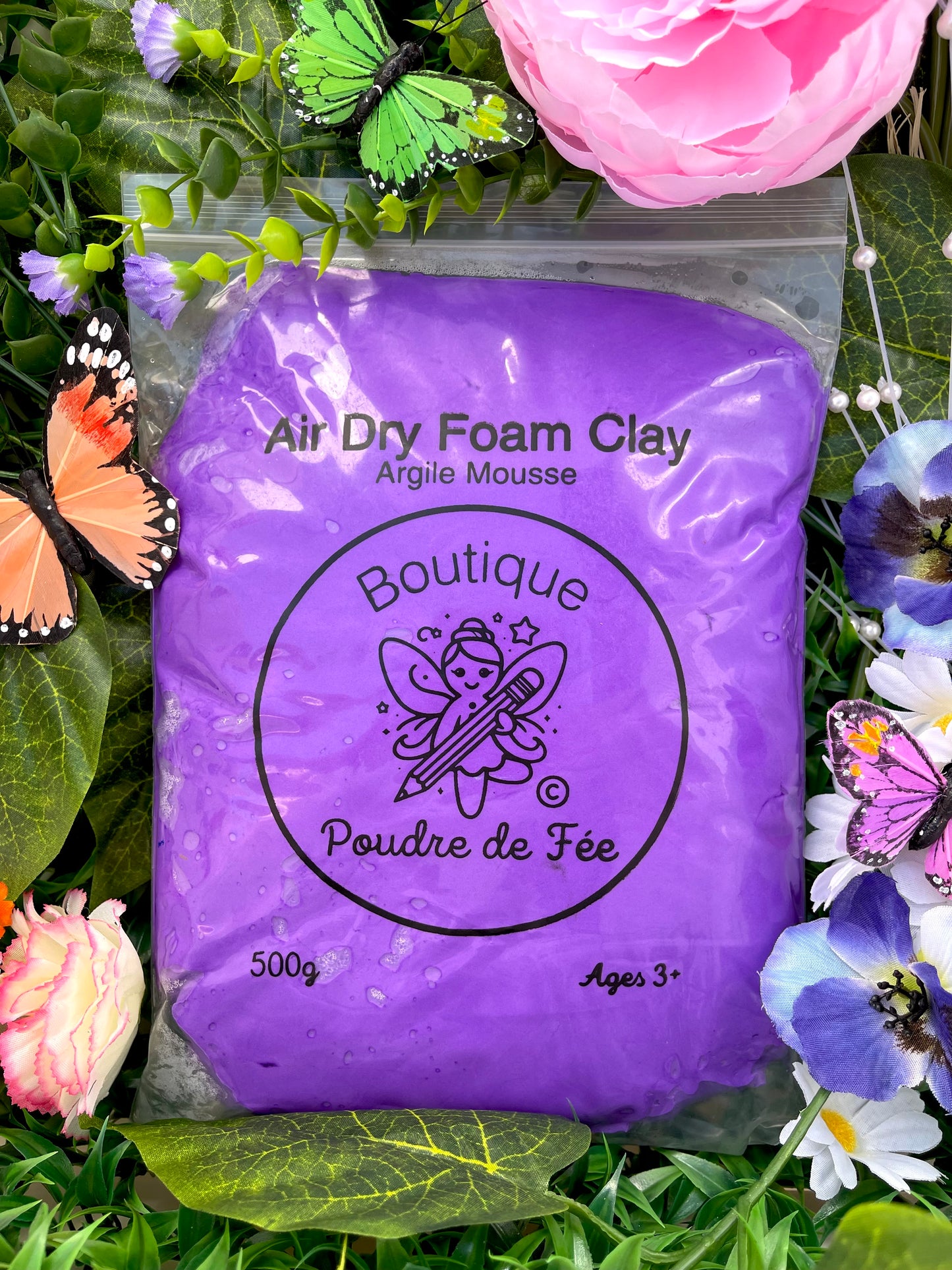 Sugarplum Fairy Purple Firm Clay 500g