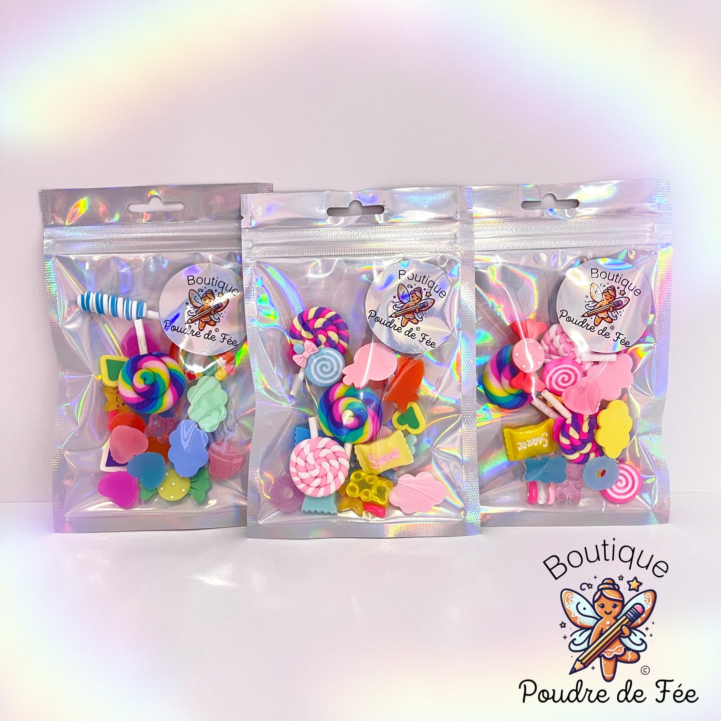 Candyland Flatback Charms 20pcs mixed