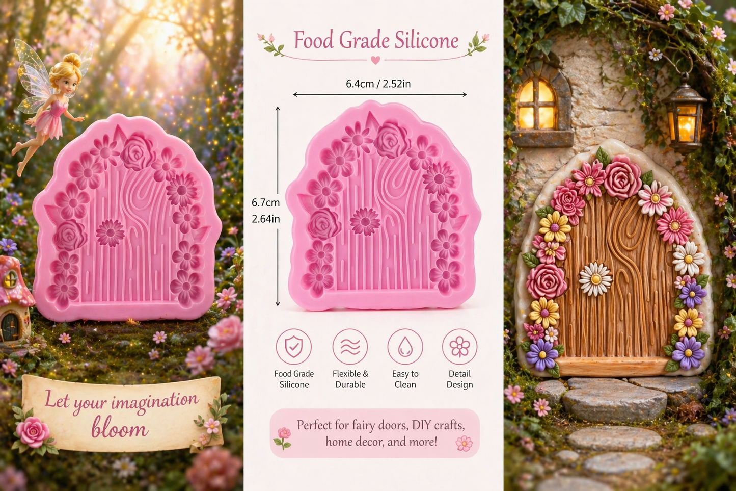 Silicone Fairy Door Mold