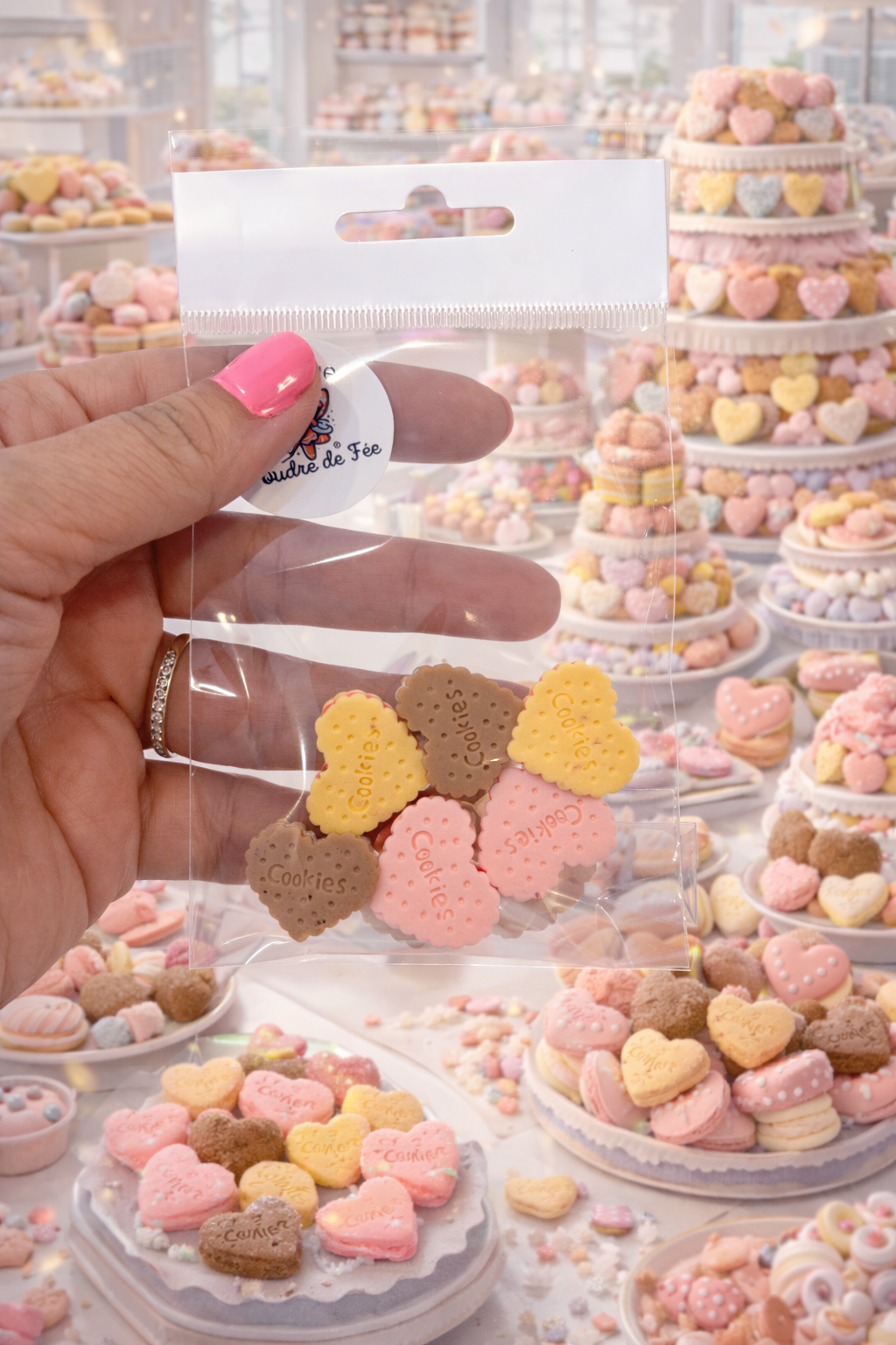 Heart Sandwich Biscuits, 6pcs