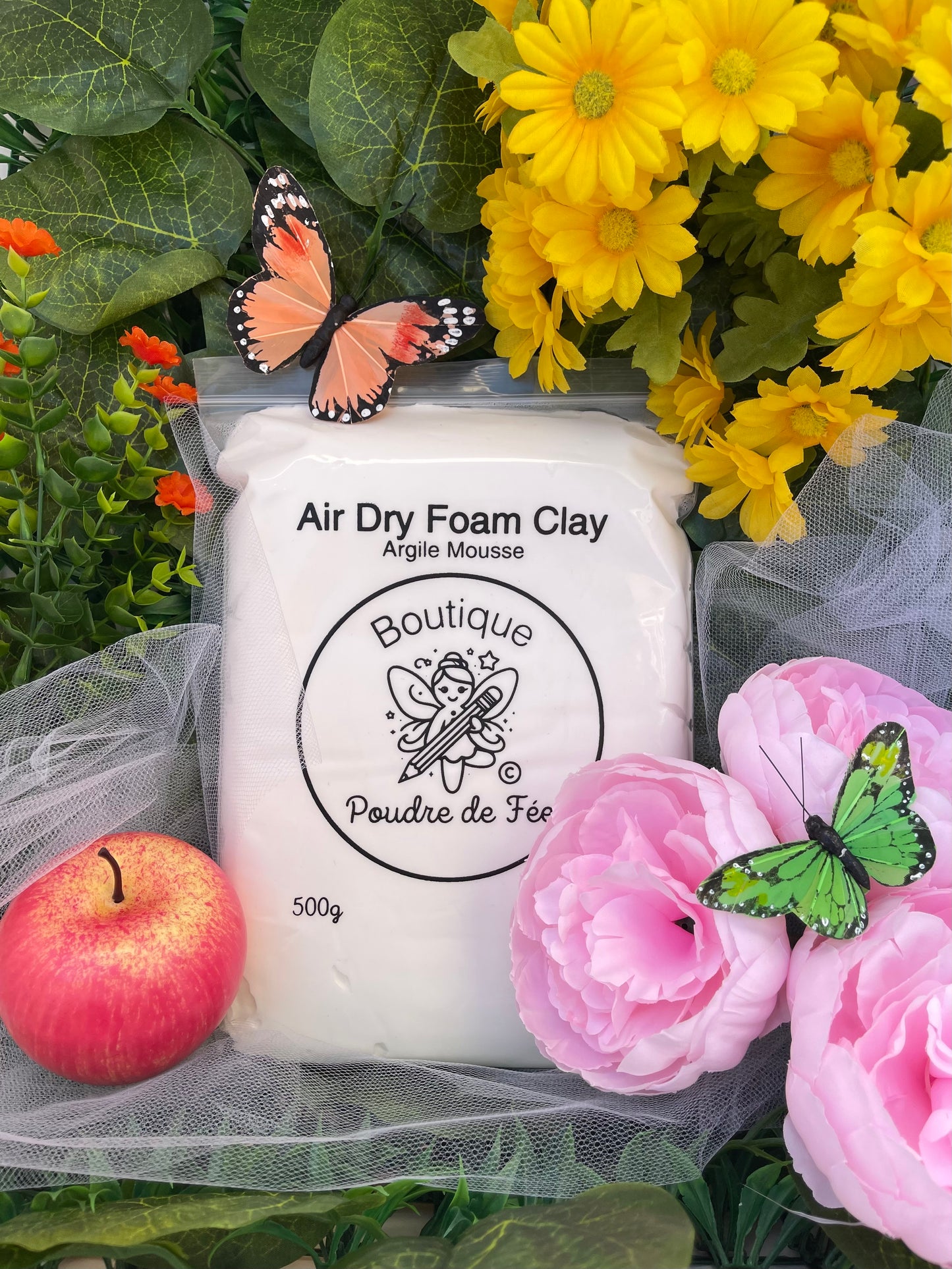 White Snow Firm Clay 500g