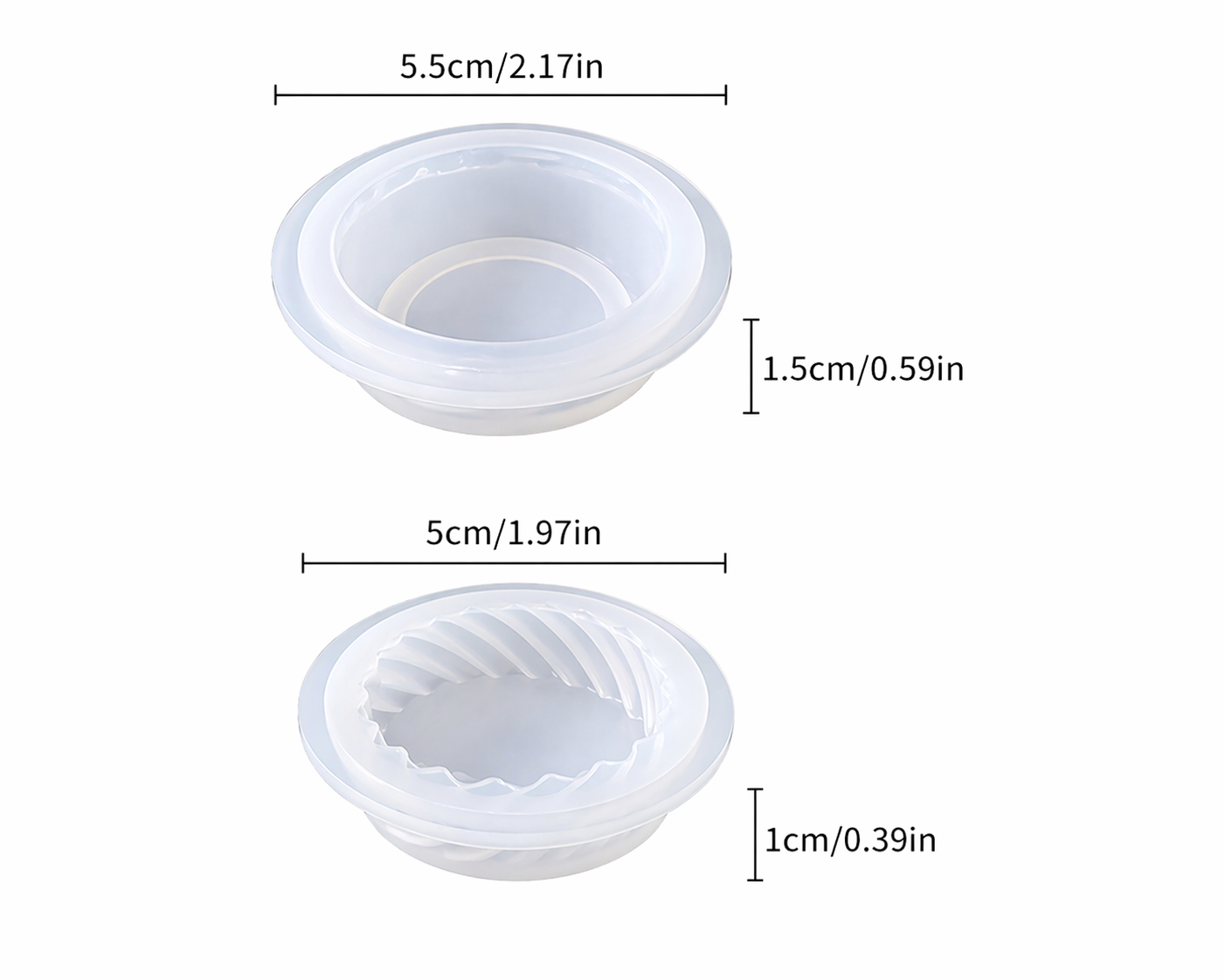 Macaron Shape Silicone Mold set