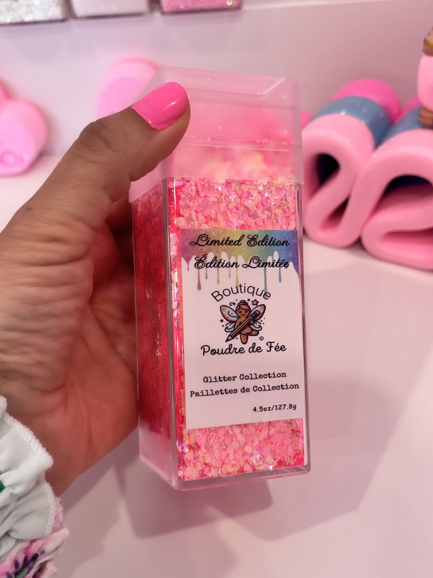 Pink Queen of Sparkle Chunky Mix Glitter 4.5oz