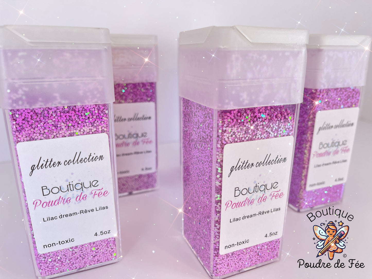 Lilac Dream Chunky Glitter 4.5oz Bottle