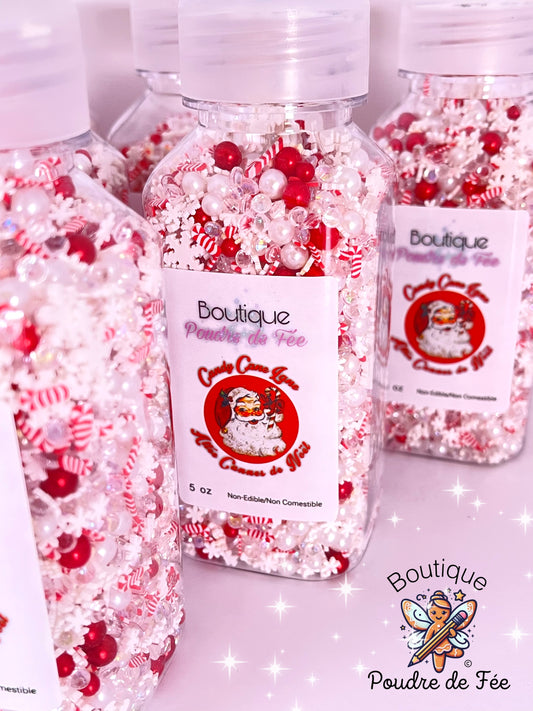 Candy Cane Lane Fake Sprinkles Mix 5oz