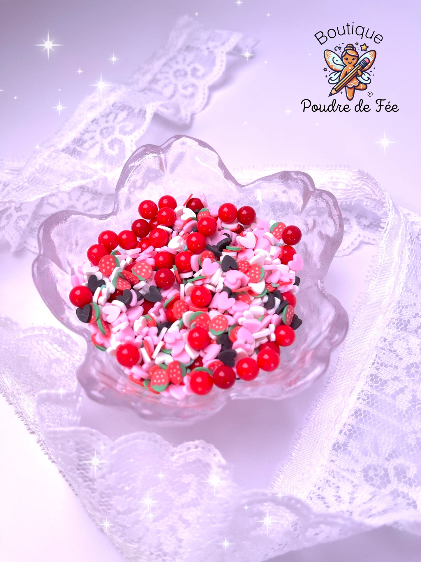 30g Red Strawberries and Hearts Mix