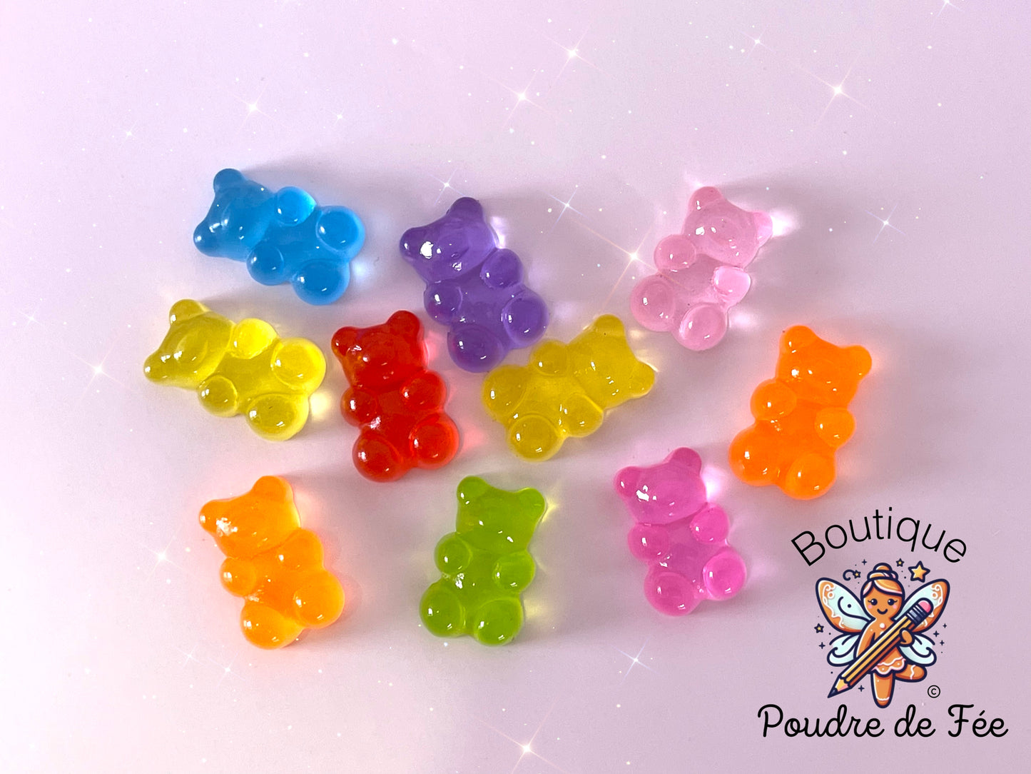 Fake Gummy Bears 10pcs