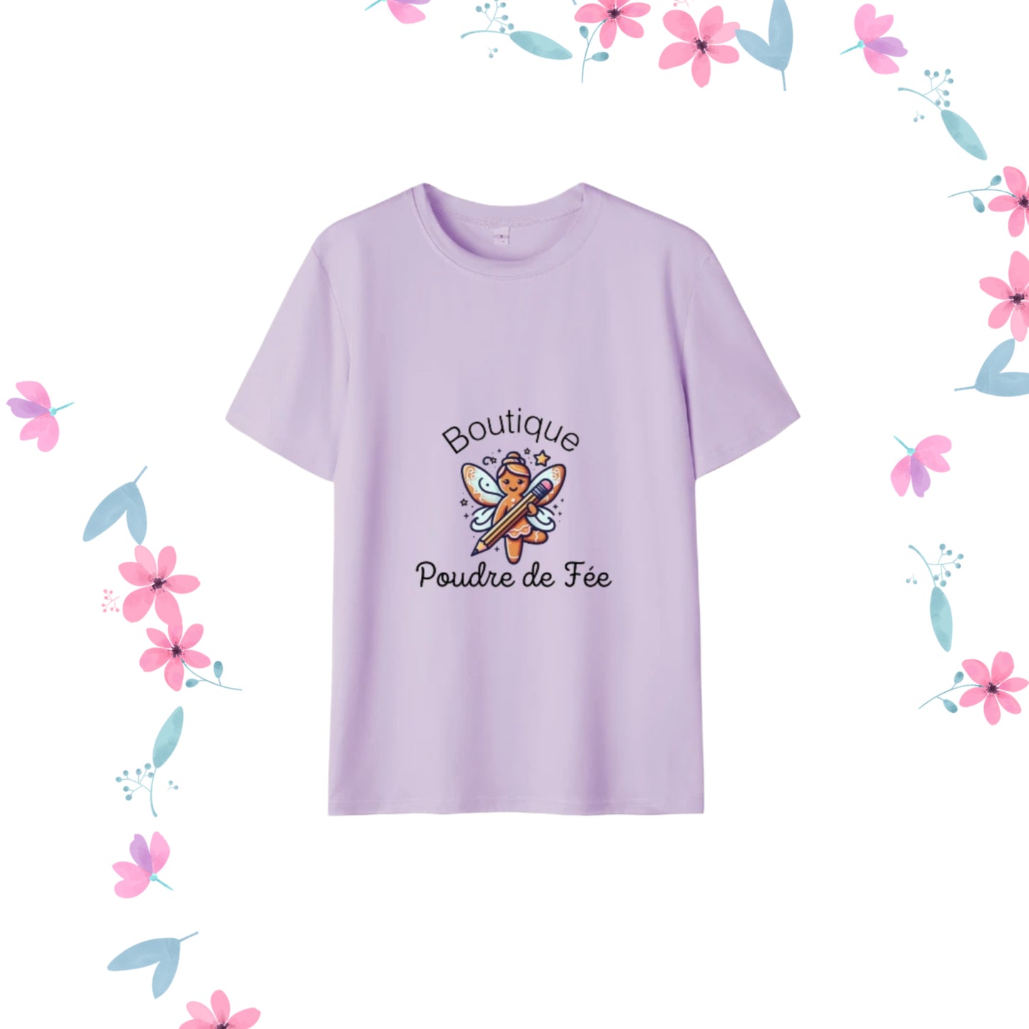 Boutique Poudre de Fée Soft Tshirt Lilac