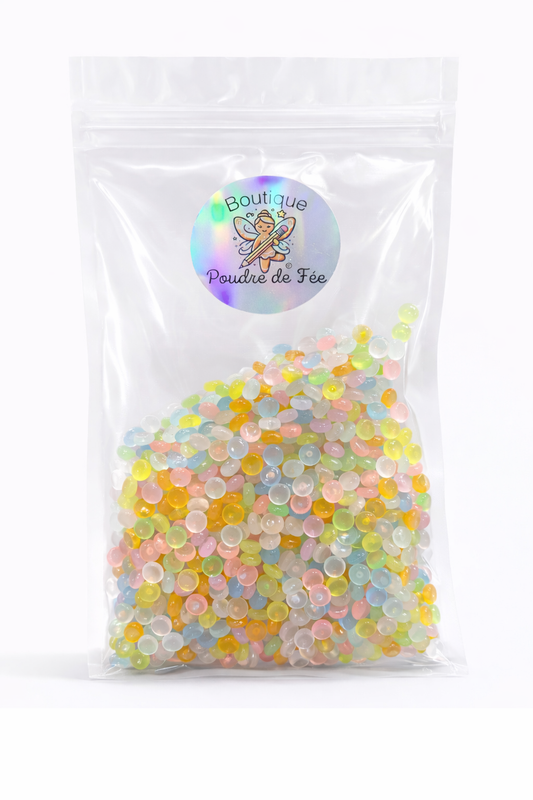 Glow in the Dark Multicolored Drops extra Large bag