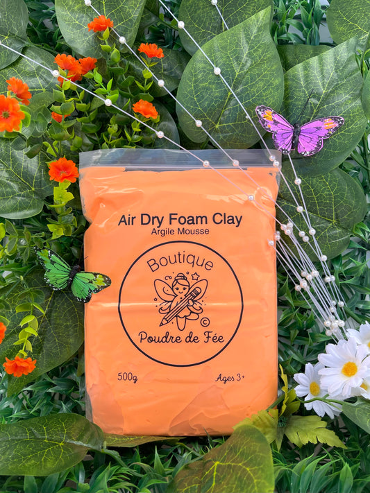 Tangerine Splash Firm Clay 500g