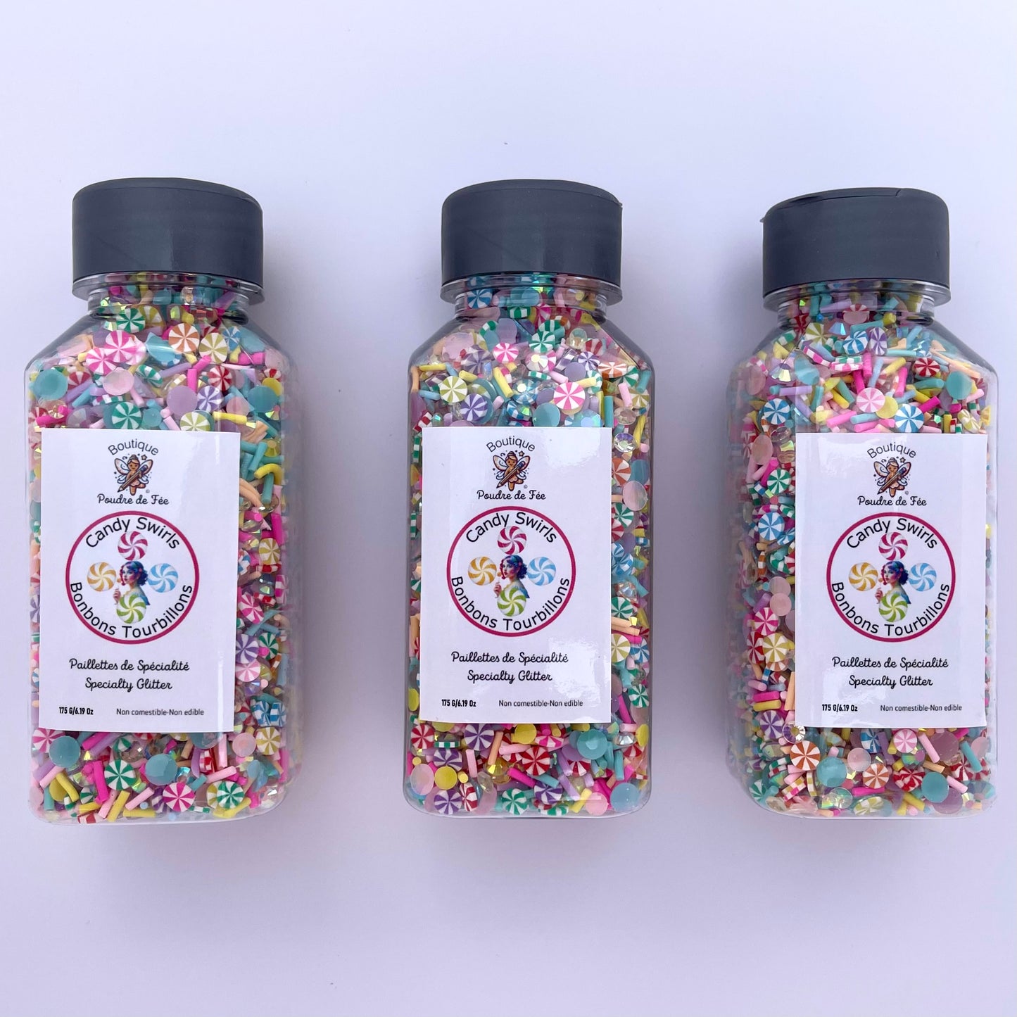 Candy Swirls Fake Sprinkles 6.19oz