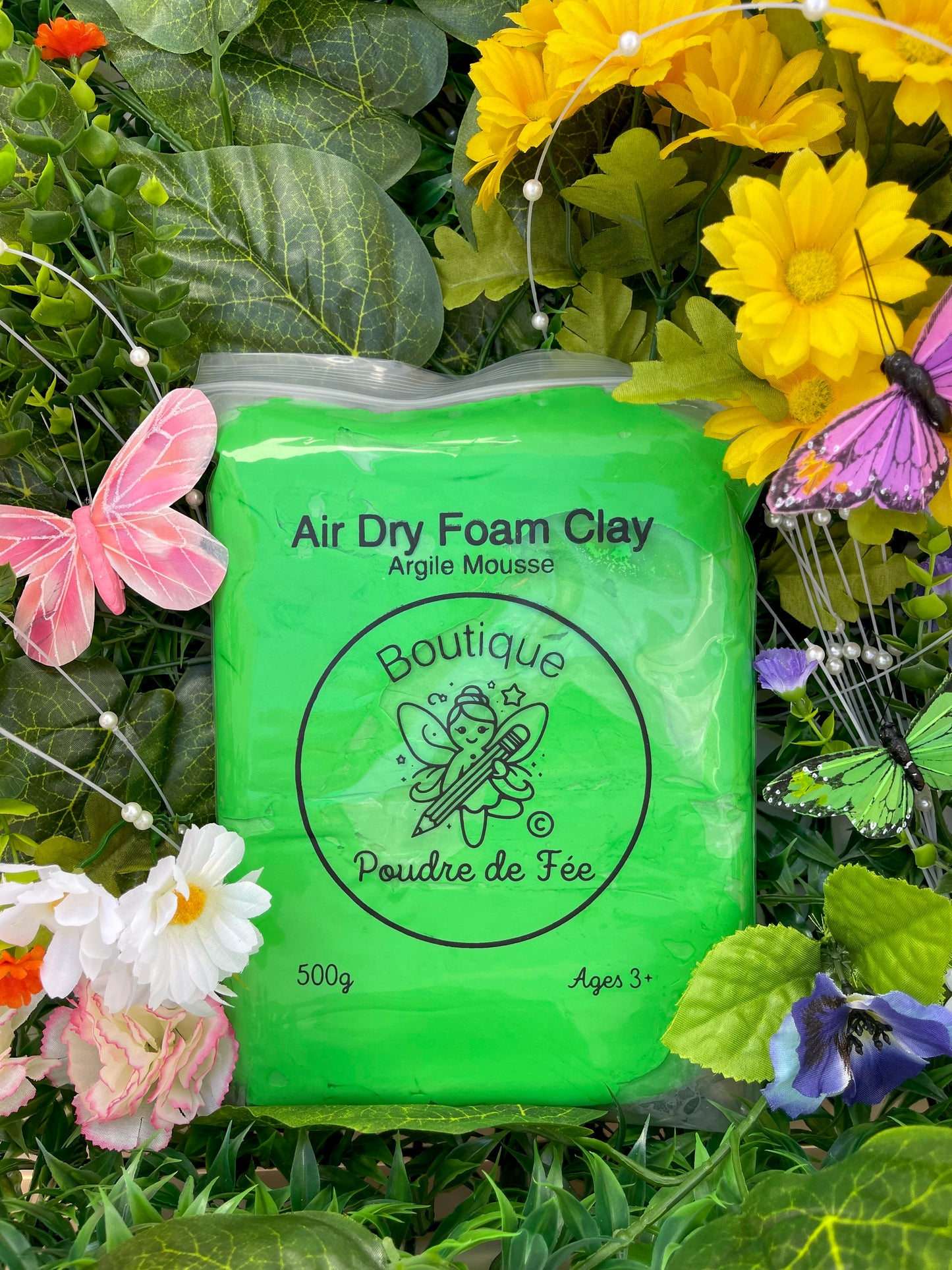 Grasshopper Fairy Firm Clay 500g
