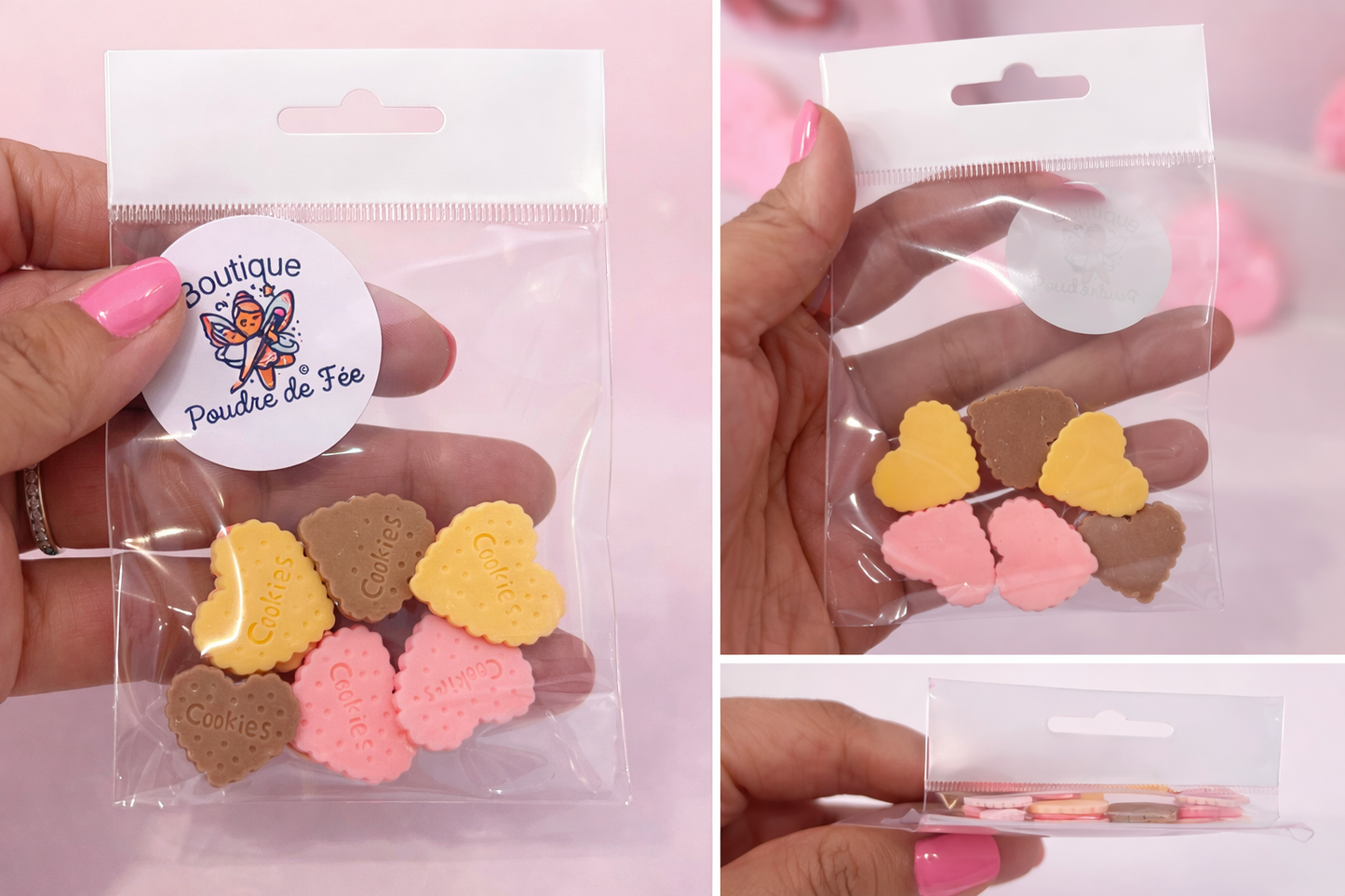 Heart Sandwich Biscuits, 6pcs