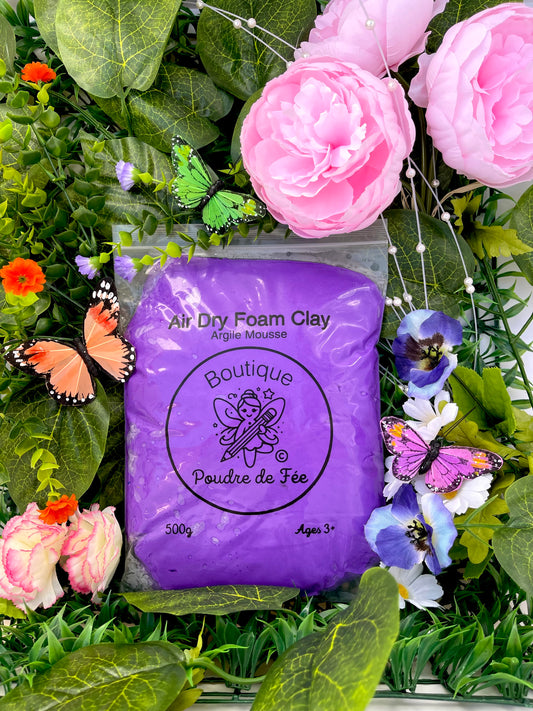 Sugarplum Fairy Purple Firm Clay 500g
