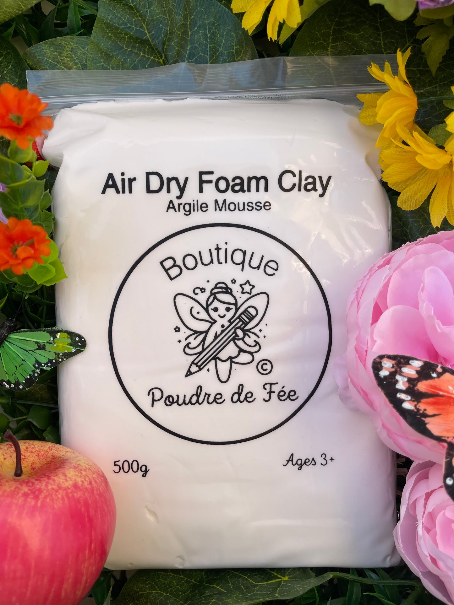White Snow Firm Clay 500g