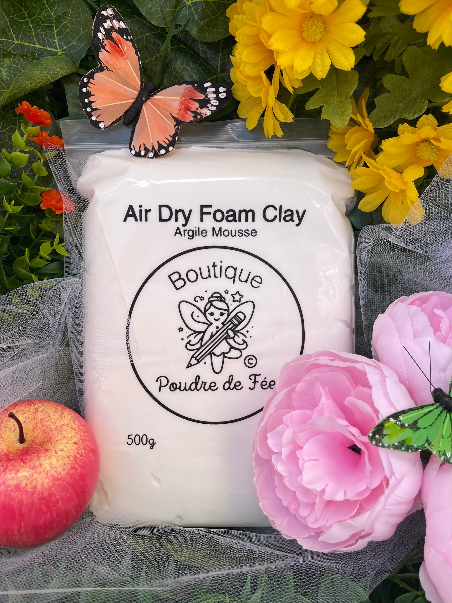 White Snow Firm Clay 500g