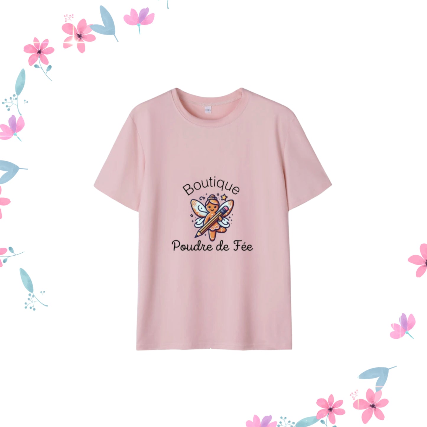 Boutique Poudre De Fée Soft T-Shirt Pink