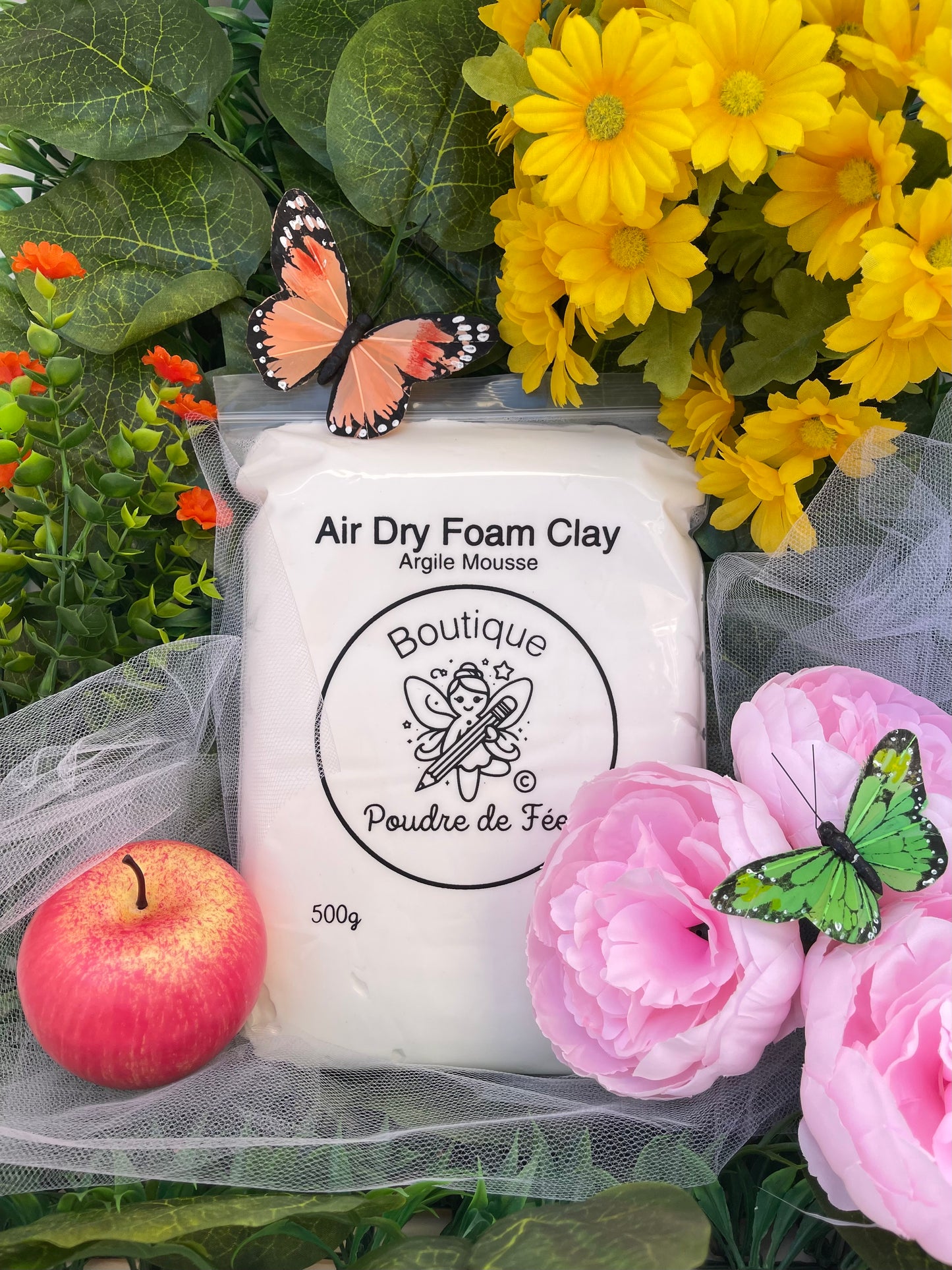 White Snow Firm Clay 500g