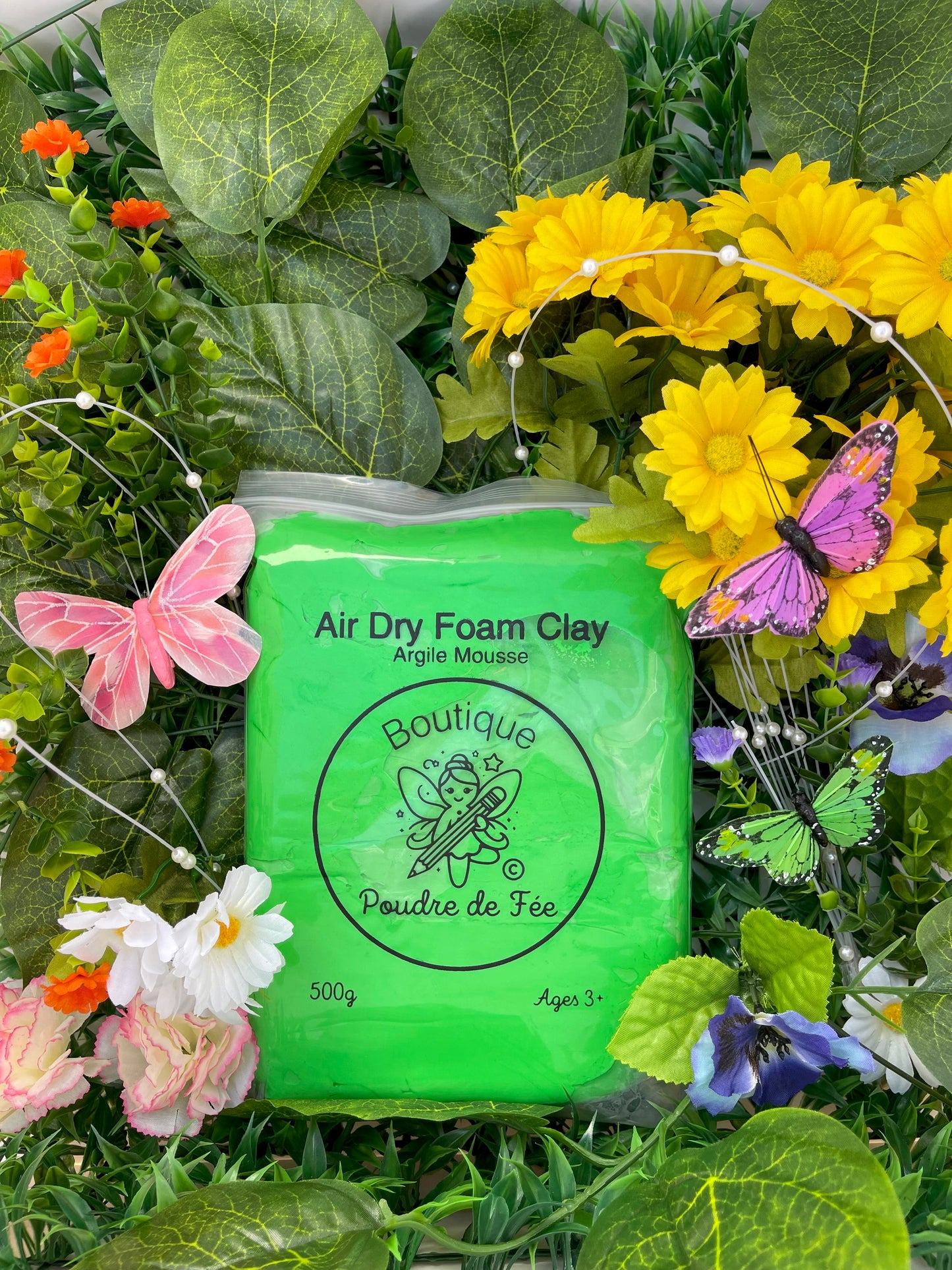 Grasshopper Fairy Firm Clay 500g