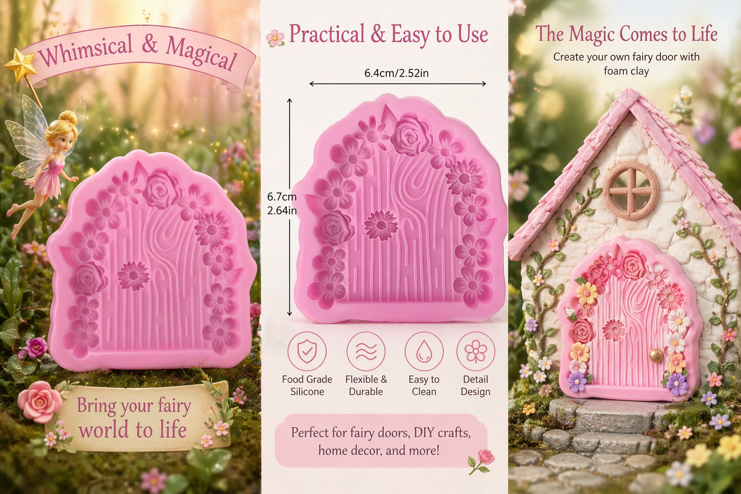 Silicone Fairy Door Mold
